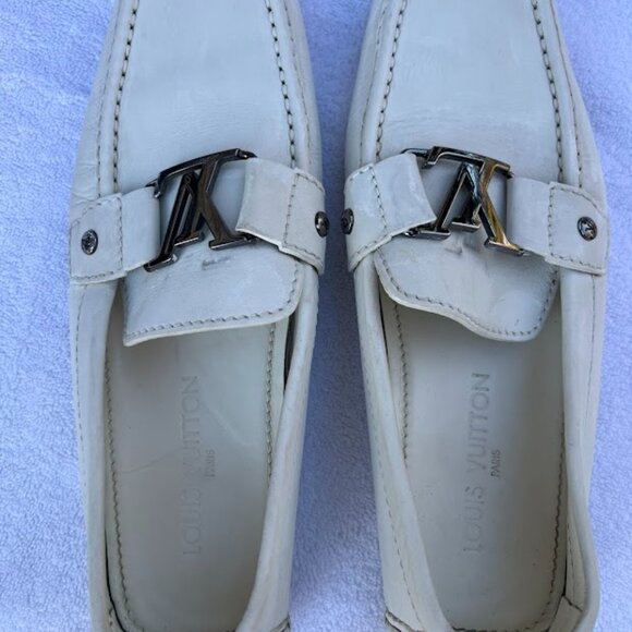 White Louis Vuitton Men’s loafers Monte Carlo size 8EU(9US) - Picture 7 of 16